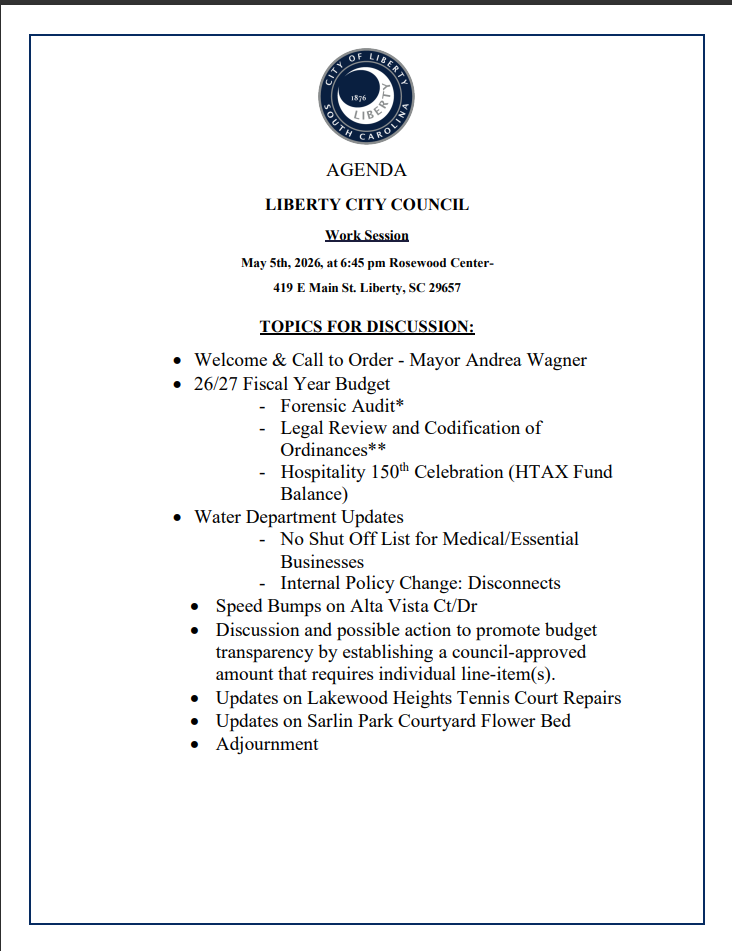 5-5-26 WS Agenda