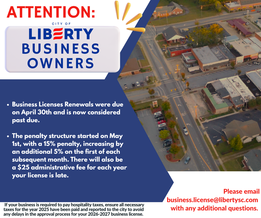 Business license renewal