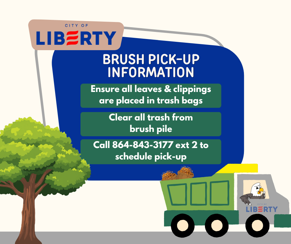 Brush and limbs pickup graphic