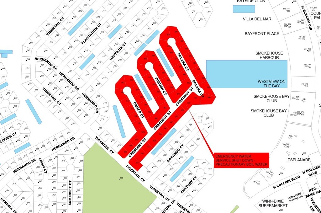 MONDAY 11.10.25 -- WATER SERVICE INTERRUPTION - AREA 667 THRUSH CT - PRECAUTONARY BOIL WATER NOTICE IN EFFECT UNTIL NOTIFIED