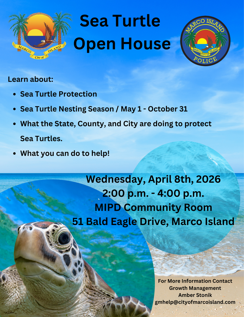 SEA TURTLE OPEN HOUSE 4-8-26