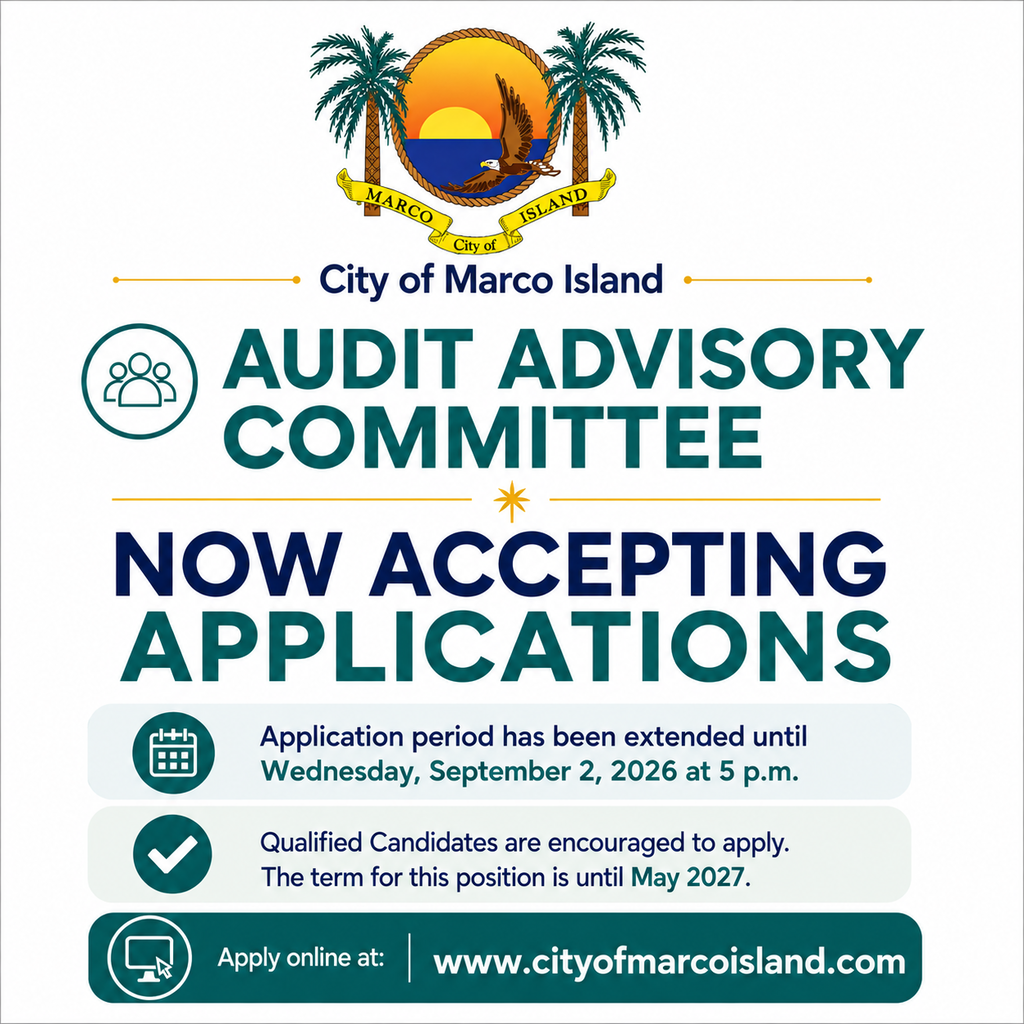 Notice for accepting applications for the Audit Advisory Committee