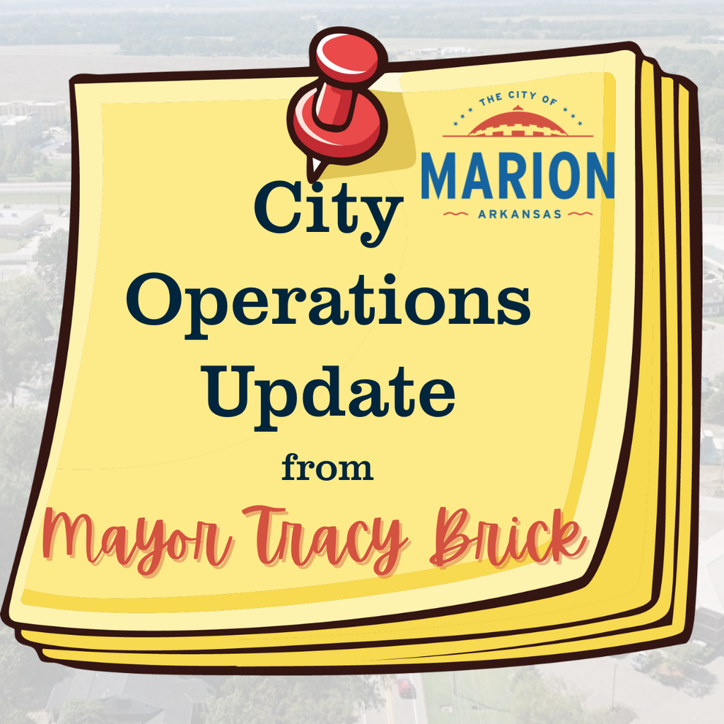 City offices will be OPEN tomorrow and Friday regular hours. Due to snow and ice, garbage pickup is SUSPENDED Thursday and Friday. Routes resume Monday, Feb. 2. Household garbage dumpsters available: • Marion District Court (Hwy 77) • Greenway Equipment (Hwy 64) Available Fri 1/30 at noon through Mon 2/2. 🚫 No hazardous materials, tires, paint, or large items allowed. Safety of employees, equipment, and property remains our top priority. Thank you for your patience.
