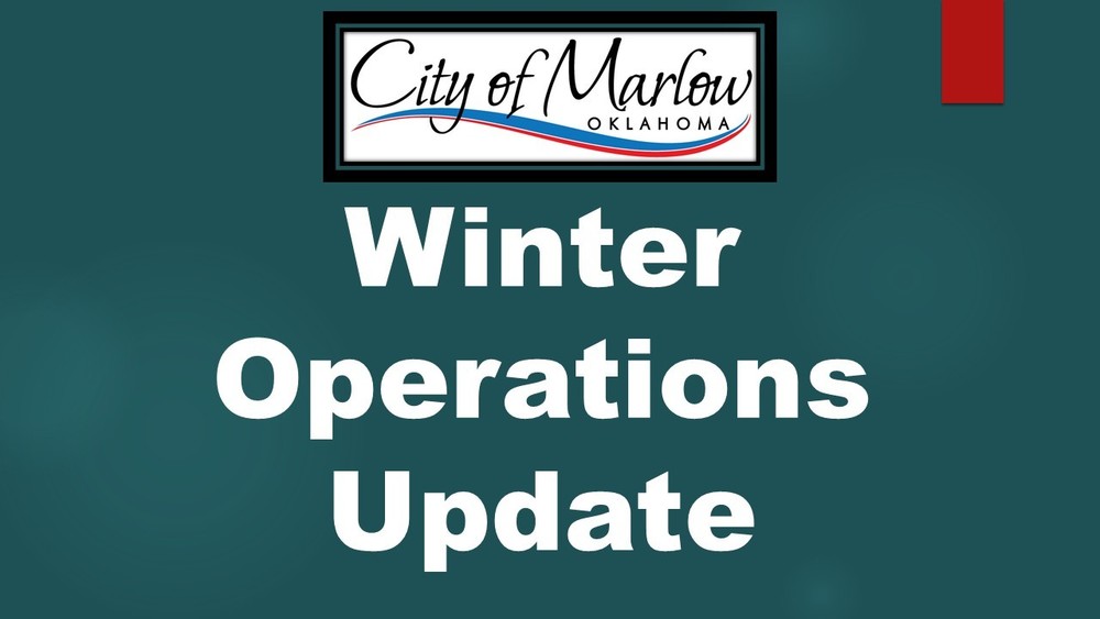 Winter Operations Update