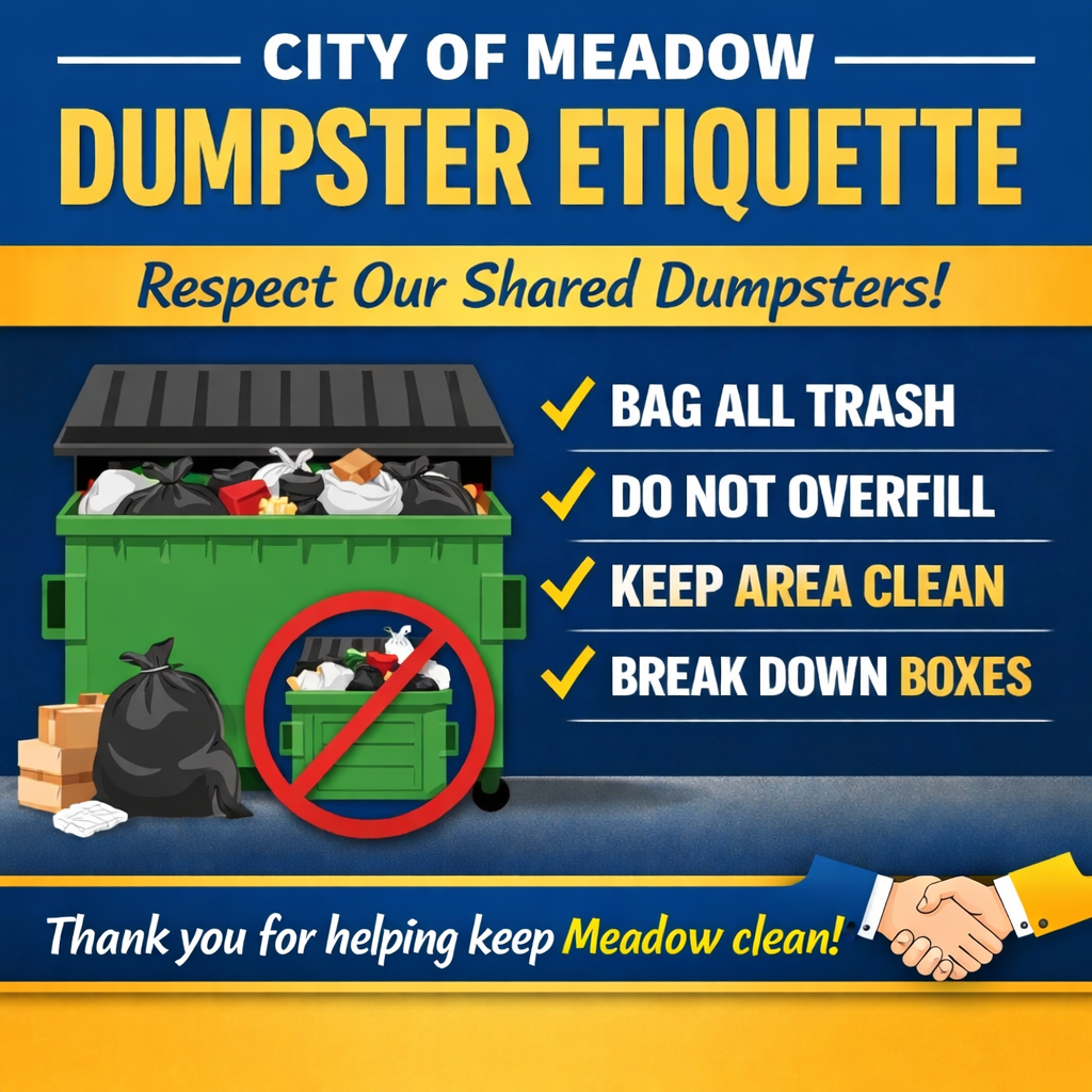 dumpster etiguette