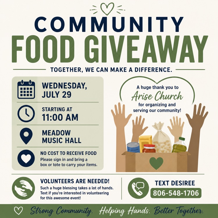 food give away 