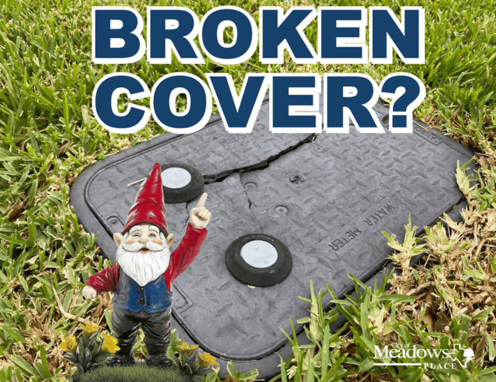 broken cover