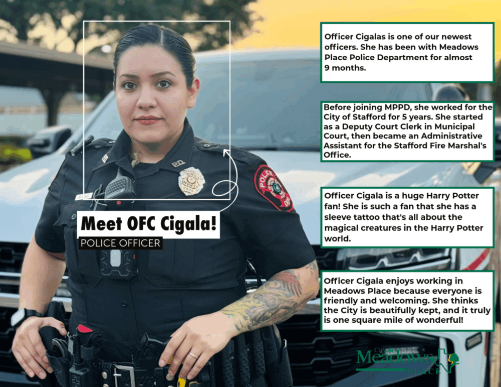 Employee Spotlight | Officer Cigala