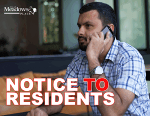 Notice to Residents: Sales Calls