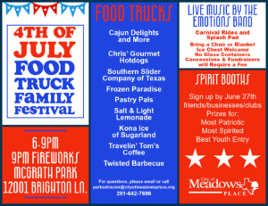4TH OF JULY Family Festival Food Trucks 2025