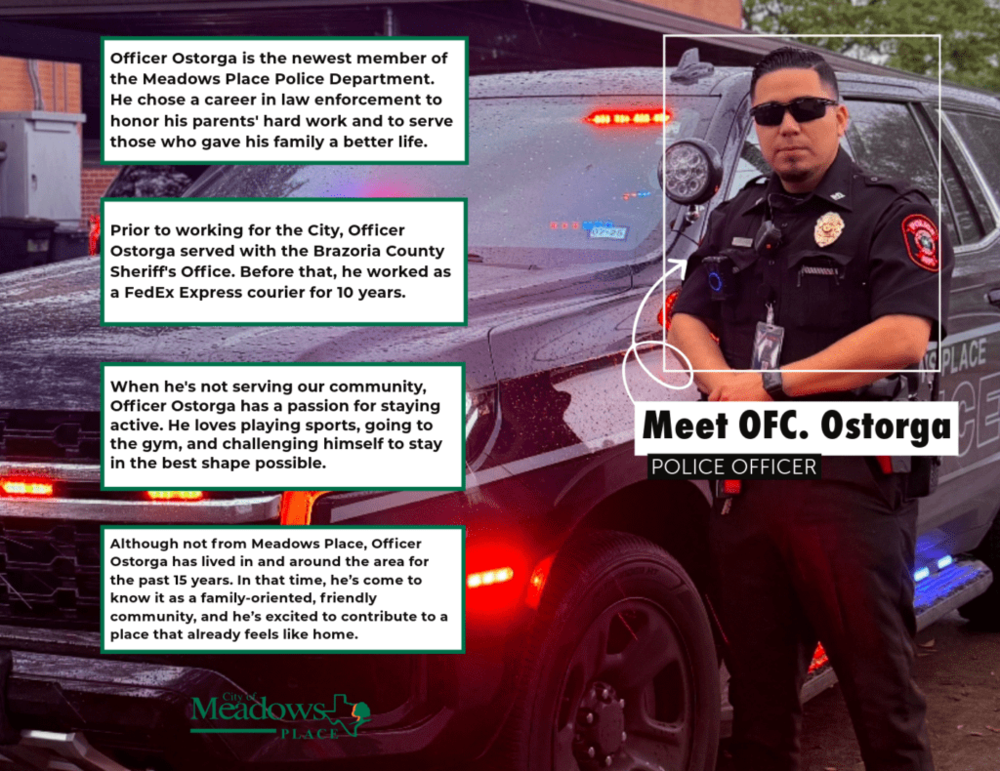 Employee Spotlight | Officer Ostorga