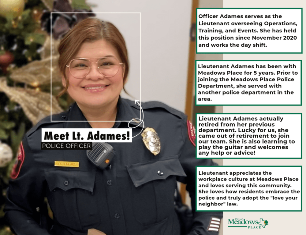 Employee Spotlight | Lt. Adames