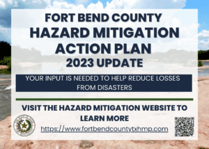 Participate in Fort Bend County Hazard Mitigation Plan Survey 2023
