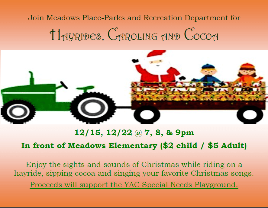 Hayride, Caroling, and Cocoa