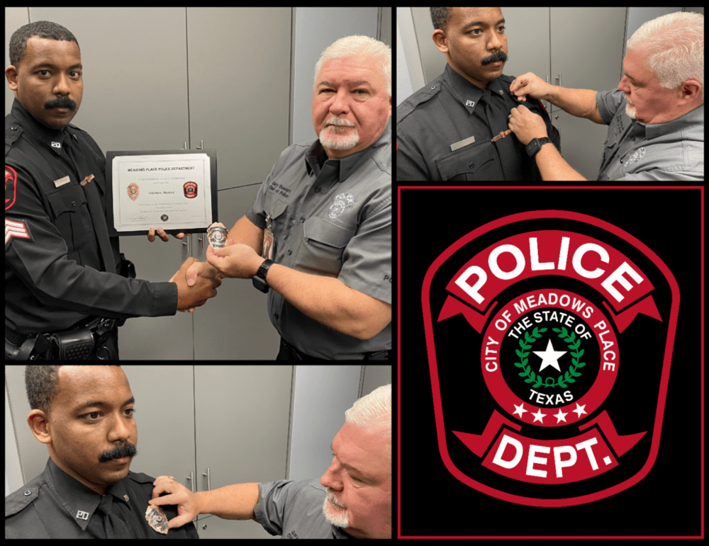 Officer Manna Promoted to Sergeant