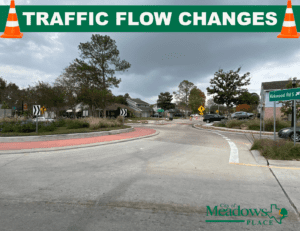 traffic flow changes