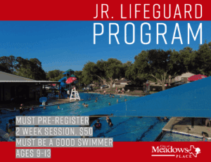 Jr. Lifeguard Program Registration Opens 5/12/2026