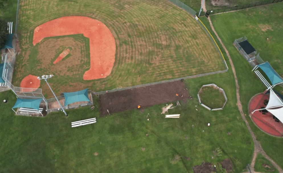 Batting Cage work in progress