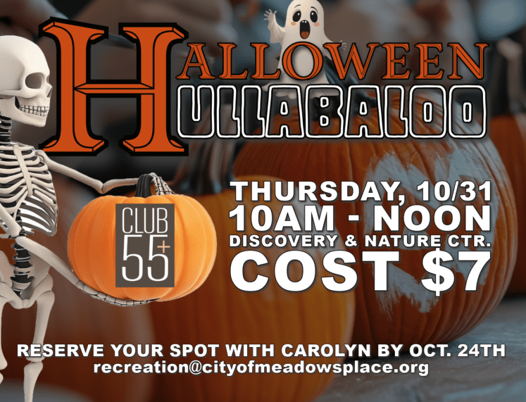 Club 55+ Halloween Hullabaloo
