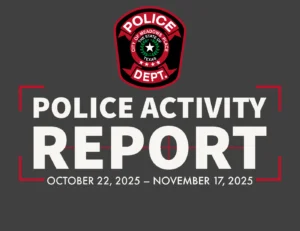 police activity report