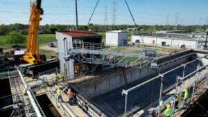 New Equipment Installed at the Wastewater Treatment Plant