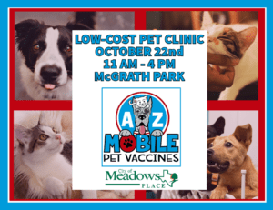 AZ Low-cost Pet Clinic October 22, 2023