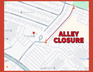 Alley Closure Notice
