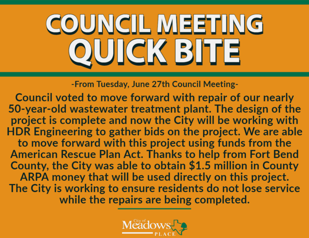 council meeting quick bites