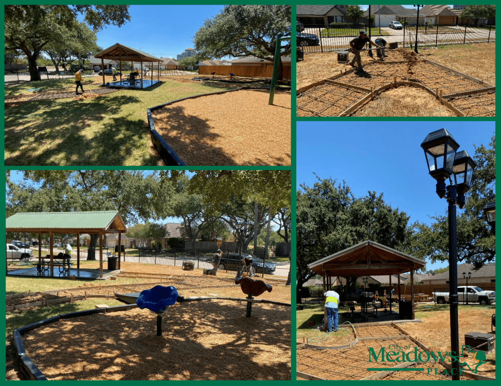 City of Meadows Park makeover