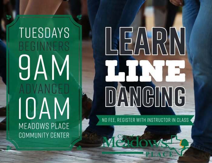 learn line dancing flyer
