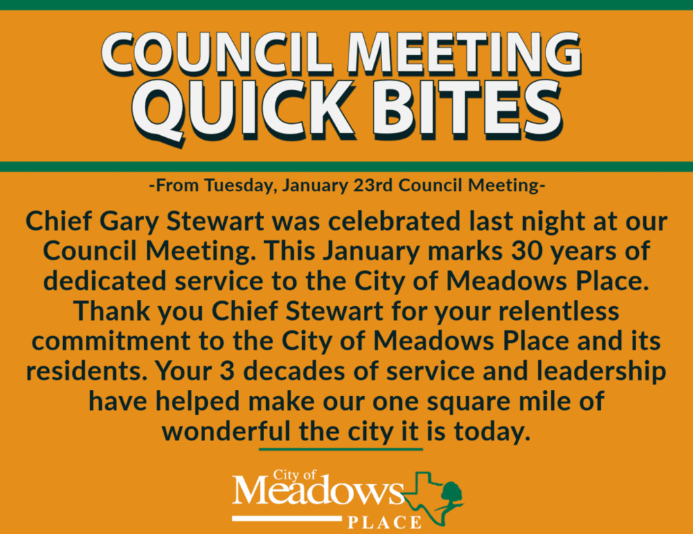 Council Quick Bites | January 23, 2024