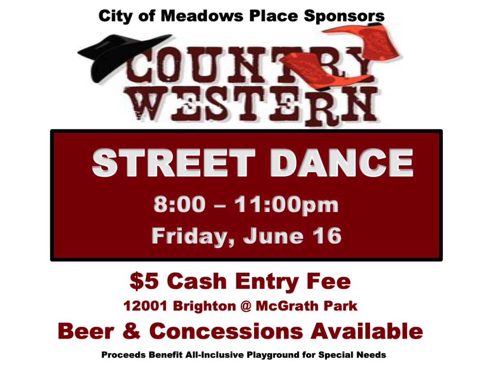 Country Street Dance June 16