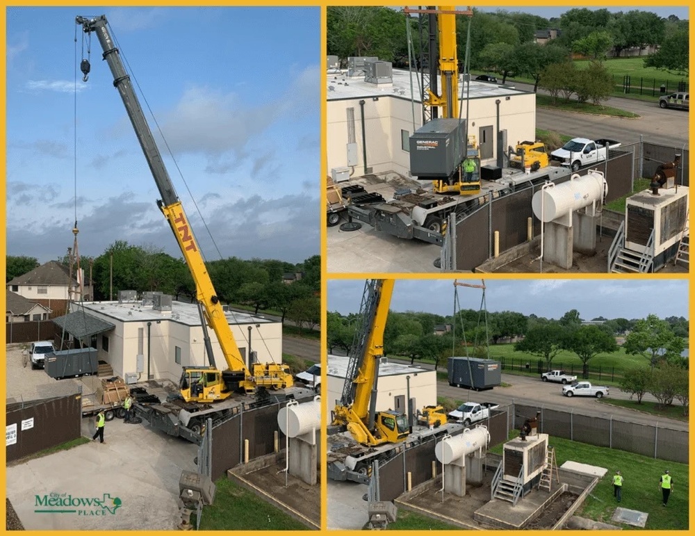 New Generators Installed at the Emergency Operations Center and Well 3