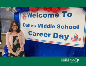 Mayor Keynote Speaker at Dulles Middle School Career Day
