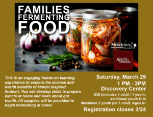 Families Fermenting Food Class