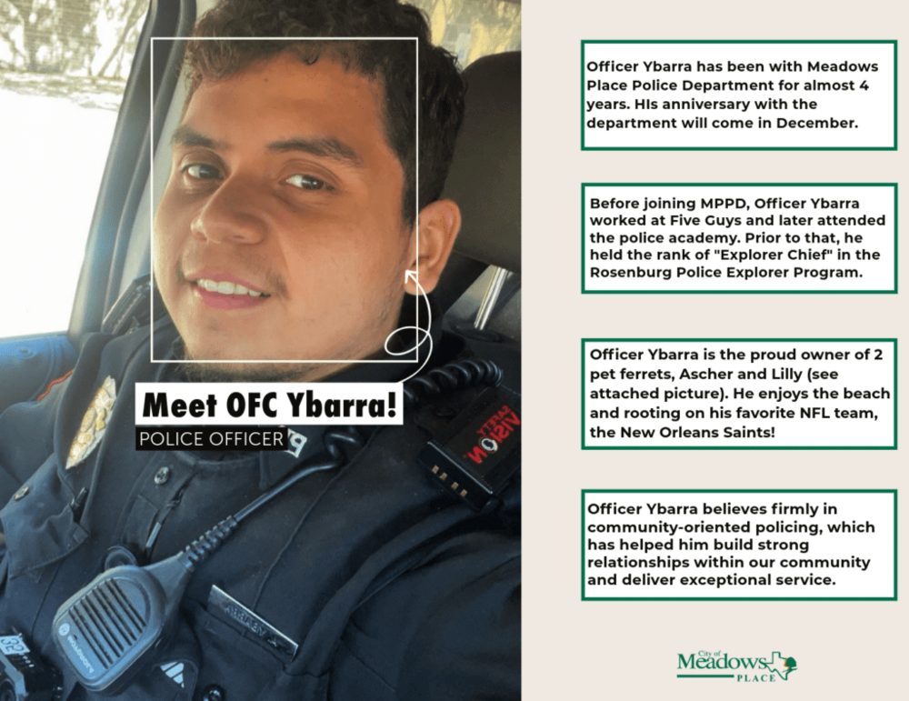 Employee Spotlight | Officer Ybarra