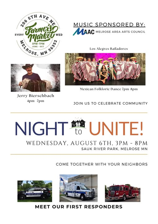 Night to unite poster in english