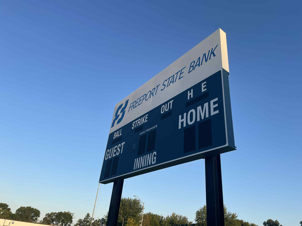 Melrose park's new scoreboards