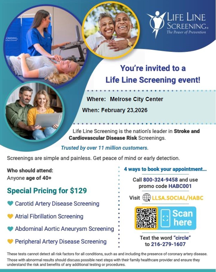 Life Line Screening Poster