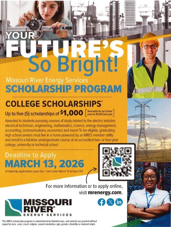 MRES Scholarship Poster