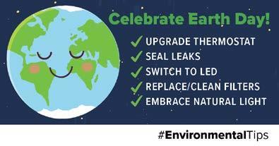 a smiling earth for Earth Day