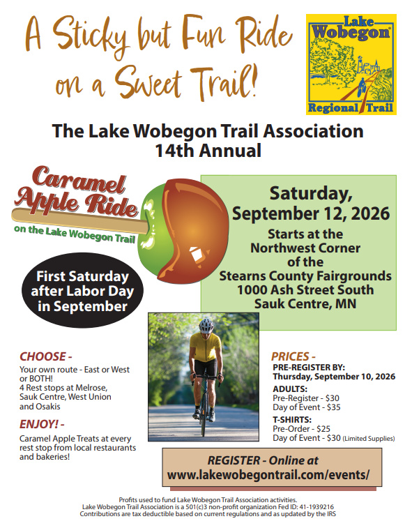 caramel apple ride on lake wobegon
