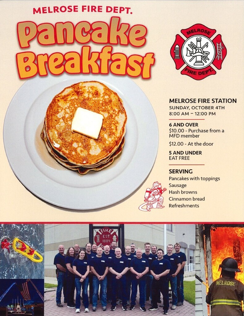 melrose fd pancake breakfast