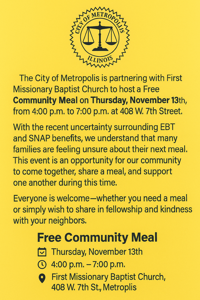 FREE COMMUNITY MEAL 