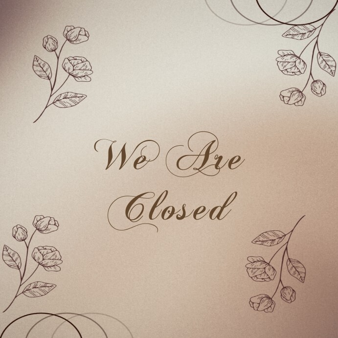 CLOSED FOR THE FUNERAL OF ALDERMAN CHAD LEWIS