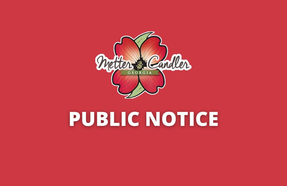 City of Metter Public Notice