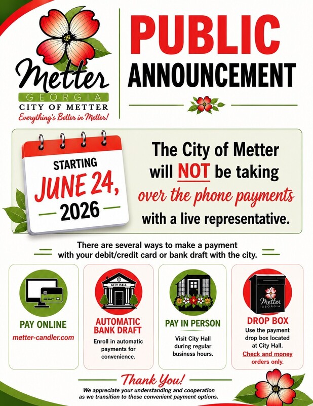 Credit/Debit Card Payment - Notice