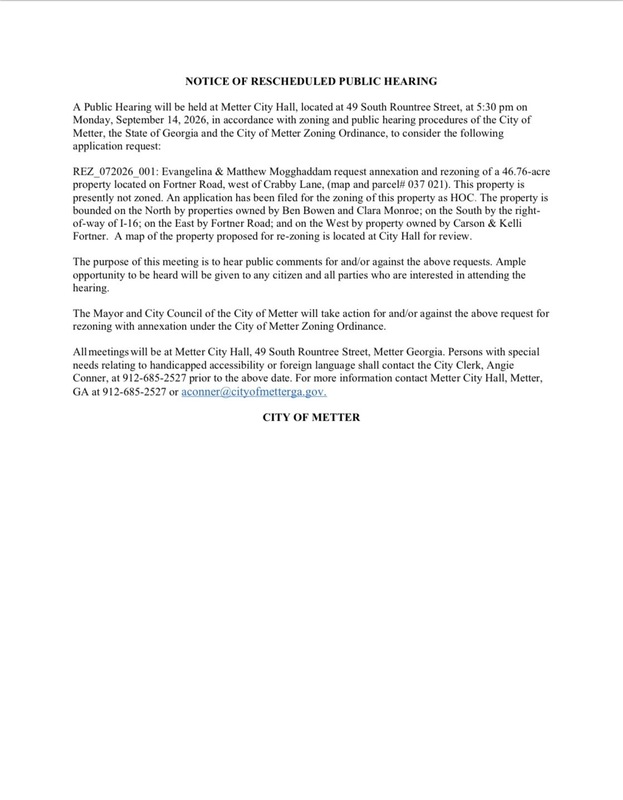 Public Hearing