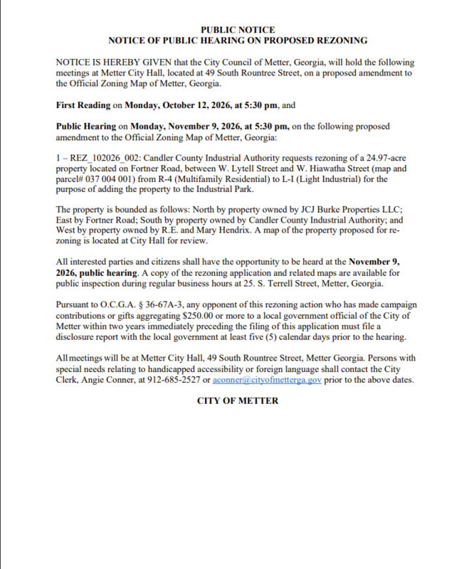 Public Notice