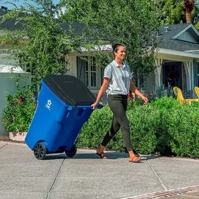 Republic Services Trash Can